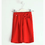 Pantalone modello palazzo in crêpe per Bambina J223 - SARABANDA - LuxuryKids
