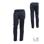 Pantalone Slim Tasche America Bambino Blu Notte Jeckerson 7RPP95 - JECKERSON - LuxuryKids