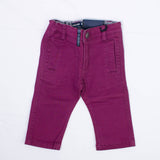 Pantalone Slim Tasche America Viola Neonato Sarabanda D150 - SARABANDA - LuxuryKids
