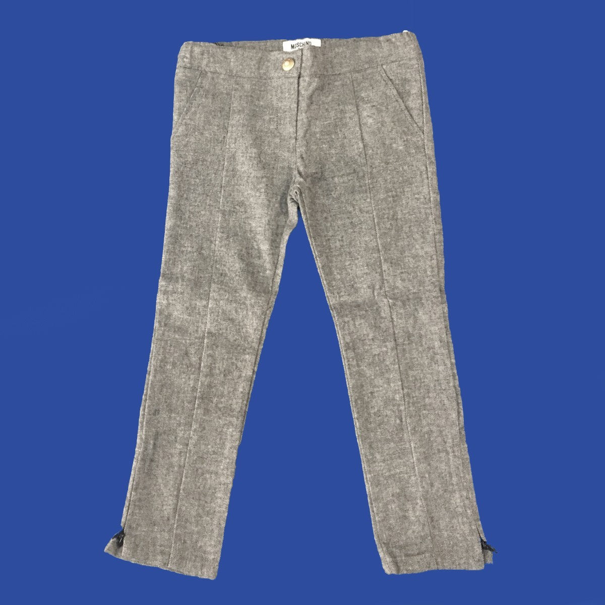 Pantalone Tasche America Bambina Grigio Moschino IDPU58 - MOSCHINO - LuxuryKids