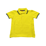 Polo Gialla in tinta unita Neonato Sarabanda Q865 - SARABANDA - LuxuryKids