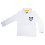 Polo in Caldo Cotone Bianco Bambino Sarabanda R130 - SARABANDA - LuxuryKids