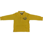 Polo in Caldo Cotone Giallo Senape Bambino Sarabanda T127 - SARABANDA - LuxuryKids