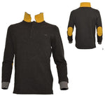 Polo in Caldo Cotone Grigio Bambino Sun 68 23307 - SUN 68 - LuxuryKids