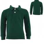 Polo in Caldo Cotone Verde Neonato Polo Assn 26421V - POLO ASSN - LuxuryKids