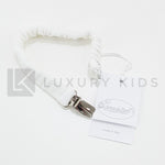 Portaciuccio In Ciniglia Bianco Neonato-a Unisex LA SARTORIA DEI PICCOLI LPO488 - LA SARTORIA DEI PICCOLI - LuxuryKids