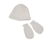 Completo Cappello e Moffole Antigraffio In Cotone Unisex Babidu 9288MO - BABIDU - LuxuryKids