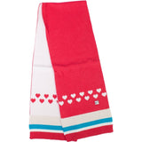 Sciarpa In Misto Lana Rossa Bambina SARABANDA H035 - SARABANDA - LuxuryKids