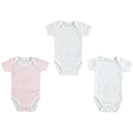 Set Tre Body In Cotone Neonata Minibanda U336 - MINIBANDA - LuxuryKids