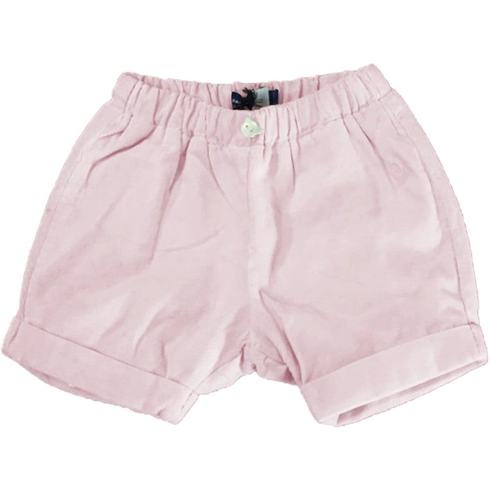 Short in Velluto Rosa Neonata Papermoon 7PM62000 - PAPERMOON - LuxuryKids