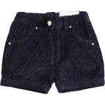 Short in Velluto Viola Neonata Sarabanda F270 - SARABANDA - LuxuryKids