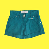 Short Verde in Cotone Bambina Fracomina FM12SSG92 - FRACOMINA - LuxuryKids