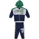 Tuta caldo cotone 2 pezzi Blu Bambino Sarabanda K724 - SARABANDA - LuxuryKids