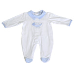 Tutina Intera Cotone Neonato Ninnaoh E16279TJ - NINNAOH - LuxuryKids