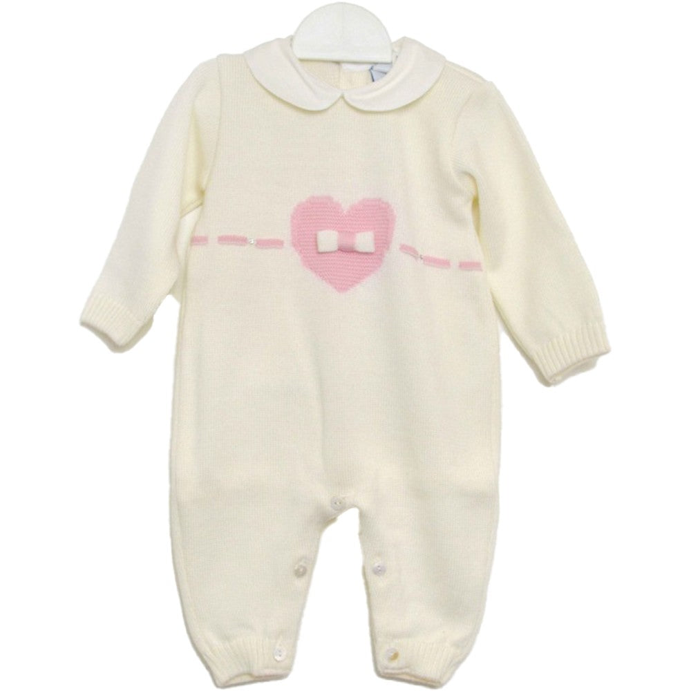 Tutina Intera In Lana Panna Neonata Primodi' Bebe' 200 - PRIMODI' BEBE' - LuxuryKids