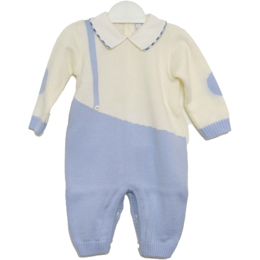 Tutina Intera In Lana Panna Neonato Primodì Bebe' 201 - PRIMODI' BEBE' - LuxuryKids