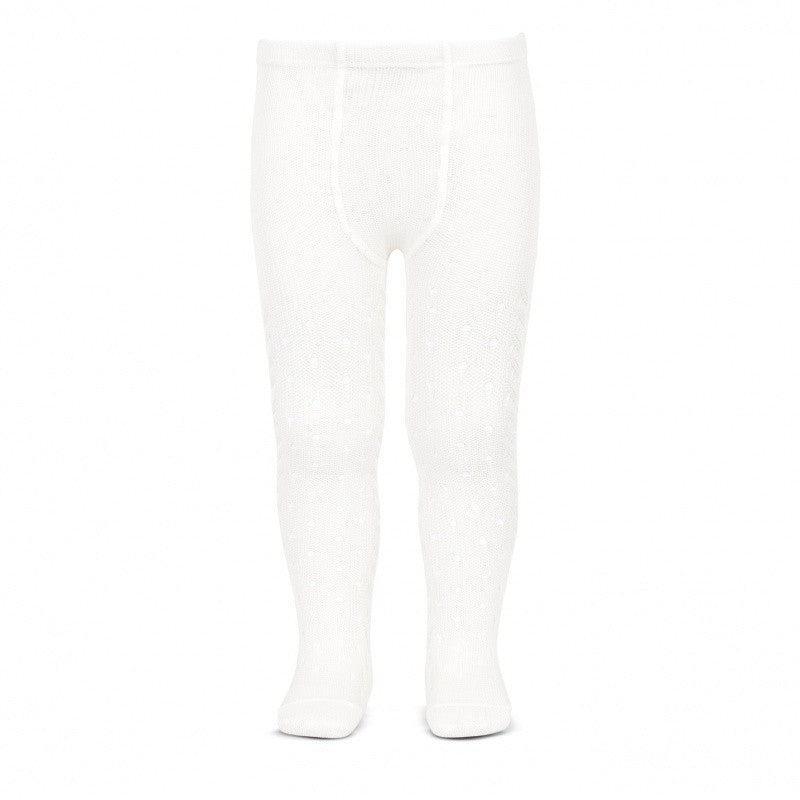 Calza In Filo Di Cotone Traforata Laterale Bambini CONDOR 565 - Condor - LuxuryKids