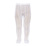 Calza In Filo Di Cotone Traforata Neonati CONDOR 529 - Condor - LuxuryKids