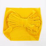 Fascia Per Capelli In Velluto con Fiocco Vari Colori Neonata LUXURYKIDS FIOCCOVELLUTO - LUXURYKIDS - LuxuryKids