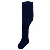 Calza Traforata A Rete Con Fiorellino In Cotone Filo Di Scozia Neonata ROMBOLI BET04 - ROMBOLI - LuxuryKids