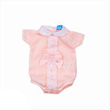 Pagliaccetto In Tessuto Anallergico Rosa Neonata SARDON MC191P - SARDON - LuxuryKids