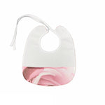 Bavetta In Cotone Bianco E Rosa Neonata LA SARTORIA DEI PICCOLI LB906 - LA SARTORIA DEI PICCOLI - LuxuryKids