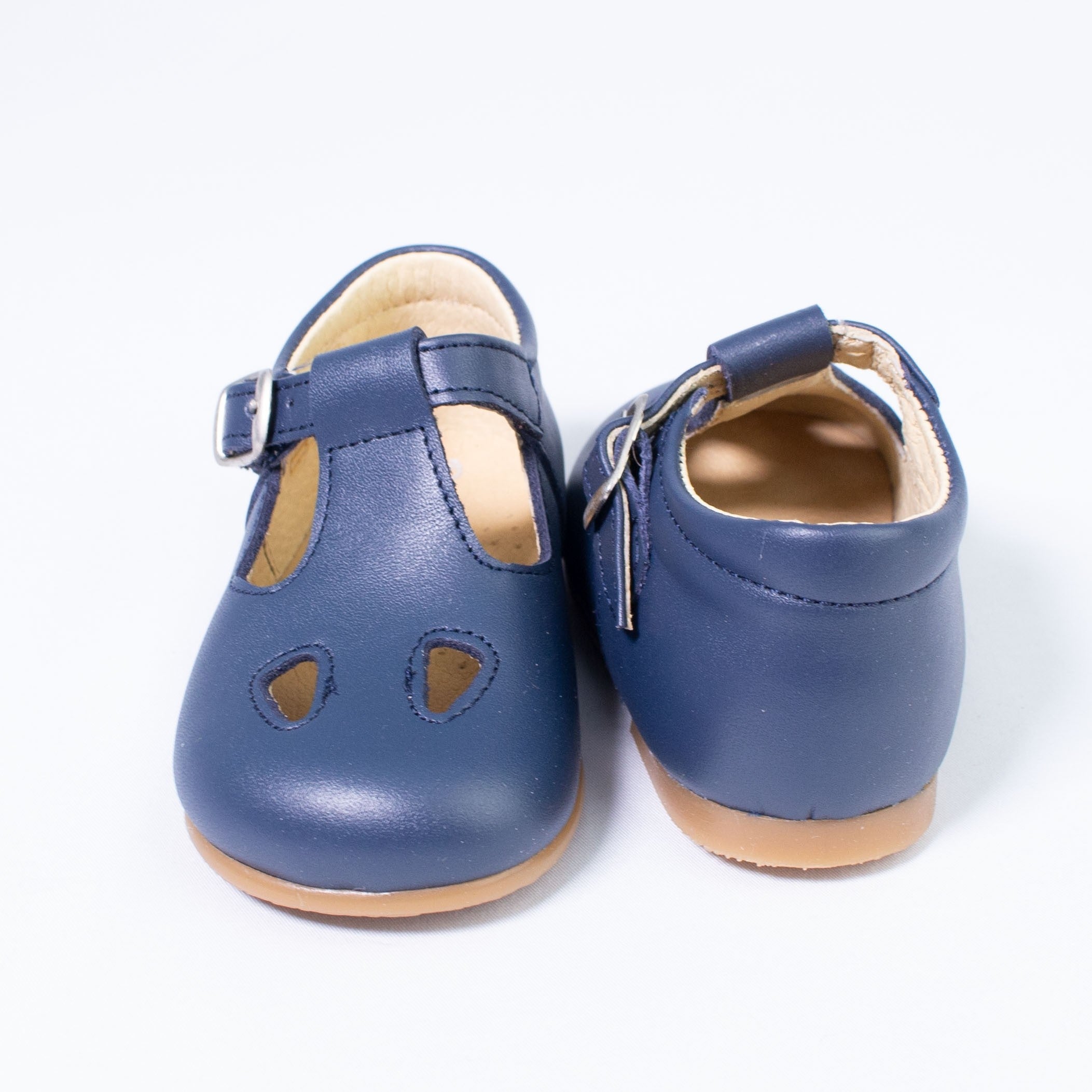 Scarpa In Pelle Modello Con Occhielli E Cinturino Bambino/a RIZITOS B2401 - RIZITOS - Luxury Kids