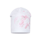 Cappello In Cotone Con Stampa Camaleontica Con Unicorno Bambina BARBARAS TB130 - BARBARAS - LuxuryKids