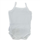 Body Con Bretelline E Rouches Sul Retro Neonata CALAMARO 19080 - CALAMARO - LuxuryKids