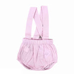 Culotte In Cotone Con Bretelle Neonati CALAMARO 16015 - CALAMARO - LuxuryKids