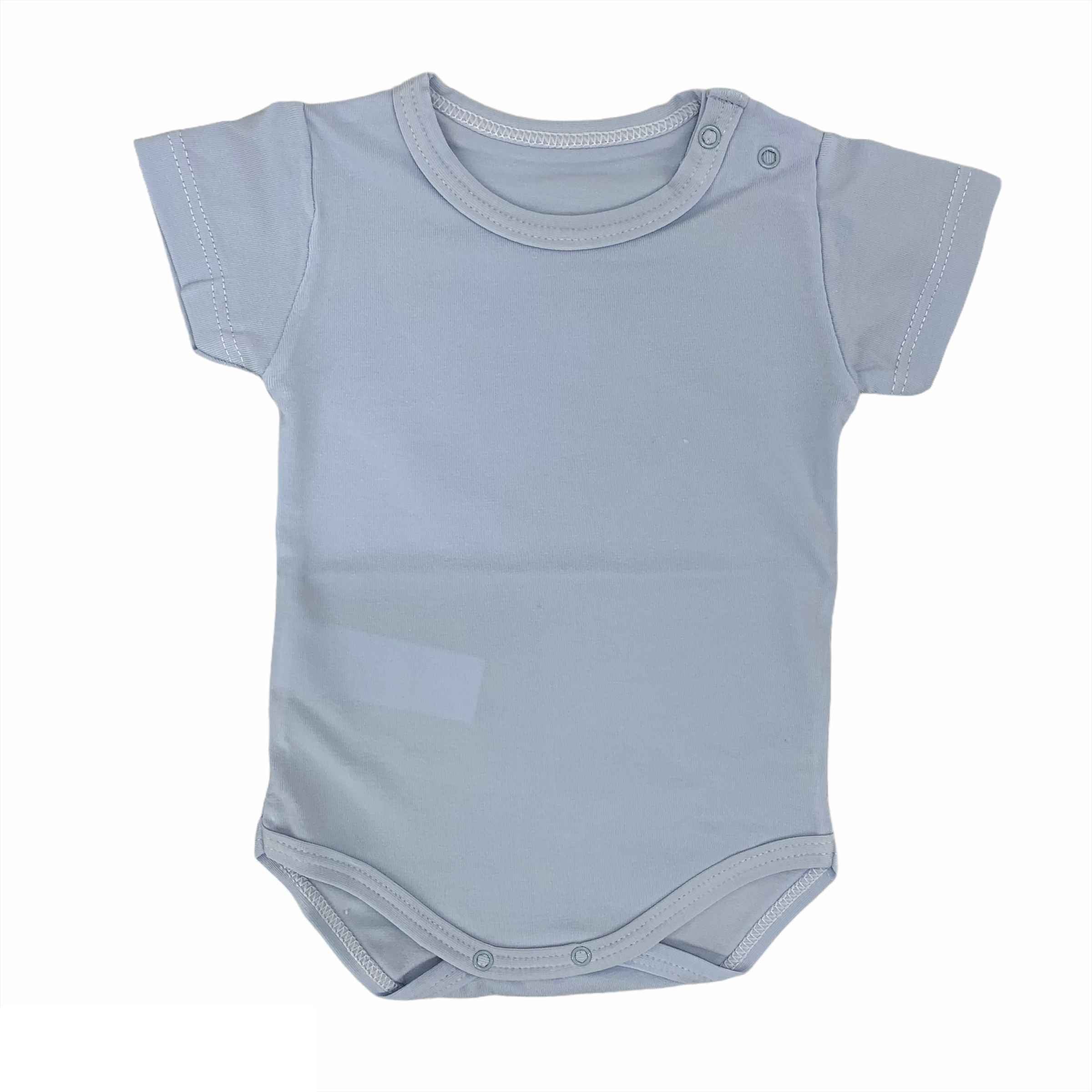 Body Mezza Manica In Cotone Elasticizzato Basic Neonato-a Unisex CALAMARO 19087 - CALAMARO - LuxuryKids