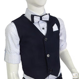 Completo 4 Pezzi Elegante Bambino Blu Bufi M10065Y - BUFI - LuxuryKids