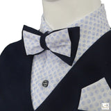 Completo 4 Pezzi Elegante Bambino Blu Bufi M10065Y - BUFI - LuxuryKids