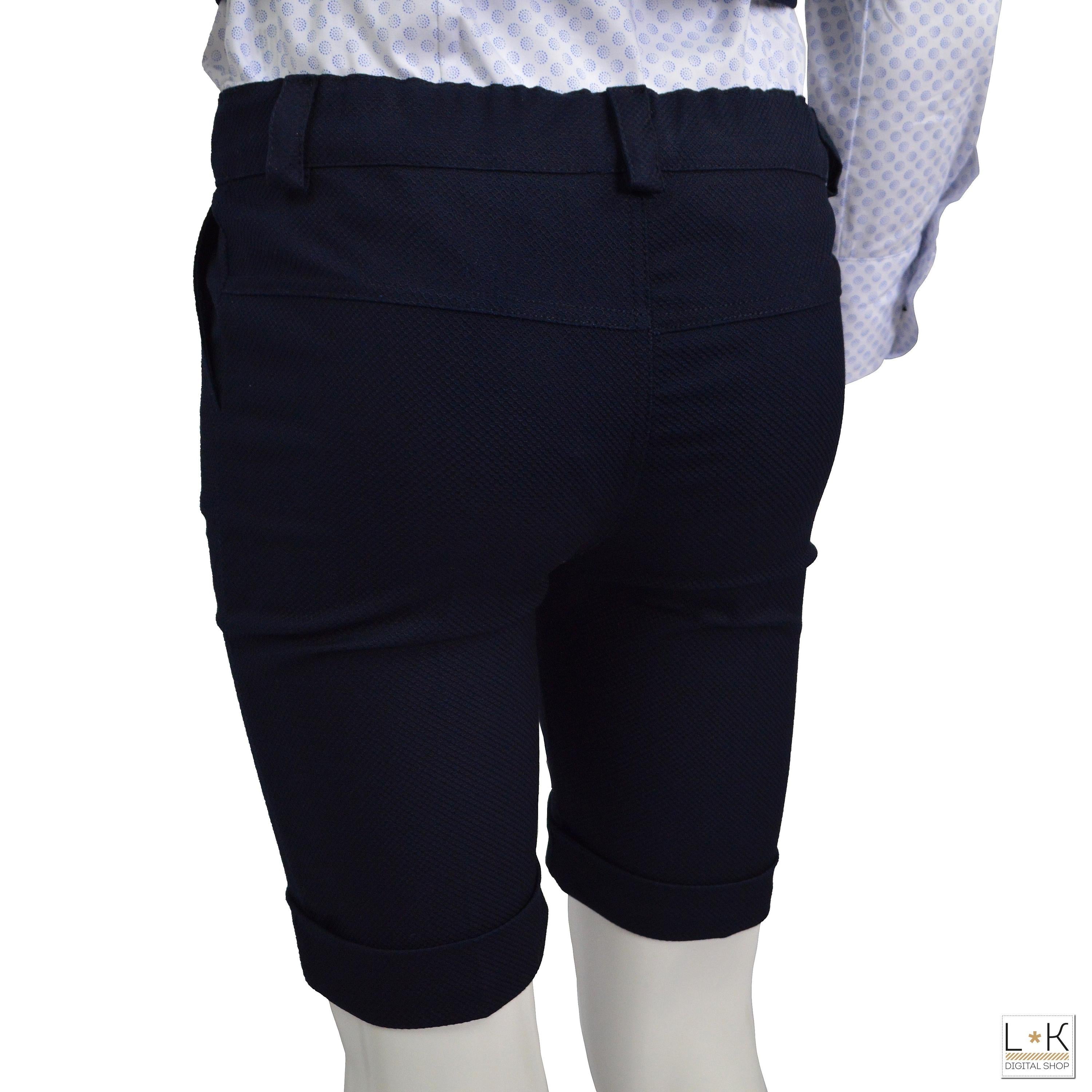 Completo 4 Pezzi Elegante Bambino Blu Bufi M10065Y - BUFI - LuxuryKids