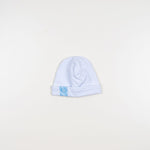 Cappello In Cotone Bianco Neonato LA SARTORIA DEI PICCOLI LK908 - LA SARTORIA DEI PICCOLI - LuxuryKids