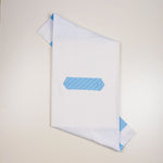 Coperta Imbottita In Cotone Bianca E Celeste Neonato LA SARTORIA DEI PICCOLI LC908 - LA SARTORIA DEI PICCOLI - LuxuryKids