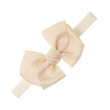 Gummiband mit großer Schleife aus grober Narbung Baby Girl SIENA 7542