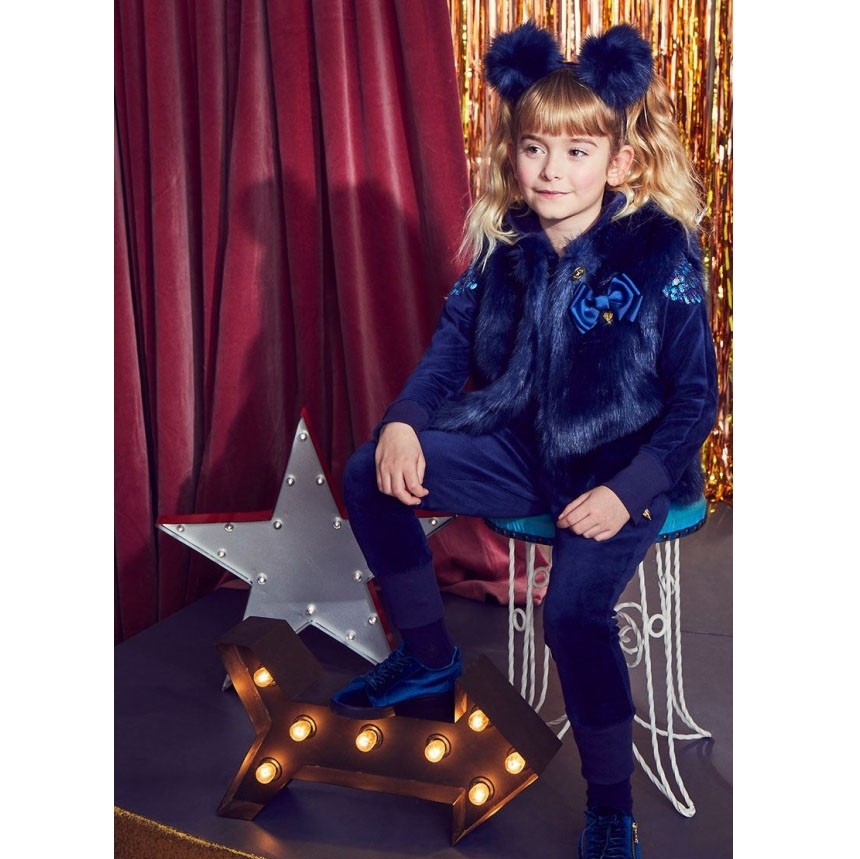 Cerchietto Con Doppio Pompon Bambina ANGEL'S FACE Abandpom - Angel's Face - LuxuryKids