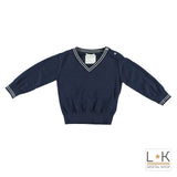 Maglioncino Scollo V Bambino Sarabanda G101 - SARABANDA - LuxuryKids