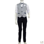 Completo 4 Pezzi Elegante Bambino Blu Bufi M10066Y1 - BUFI - LuxuryKids