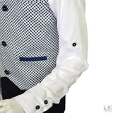 Completo 4 Pezzi Elegante Bambino Blu Bufi M10066Y1 - BUFI - LuxuryKids