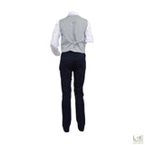 Completo 4 Pezzi Elegante Bambino Blu Bufi M10066Y1 - BUFI - LuxuryKids