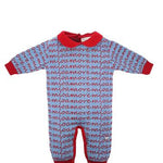 Tutina Intera In Lana 100% Certificata Neonato Tema Amore Mio NINNAOH I21291T - NINNAOH - LuxuryKids