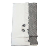 Coperta Imbottita Sfoderabile In Caldo Cotone Panna Grigio Neonata Tema Pois Grigio NINNAOH I21COP9I - NINNAOH - LuxuryKids