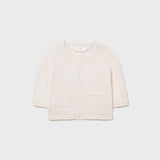 Cardigan In Tricot Misto Lana Neonato MAYORAL 2366 - MAYORAL - LuxuryKids