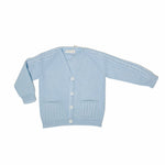 Cardigan con scollo a V in 100% Lana Neonato Wedoble I2110308H - WEDOBLE - LuxuryKids