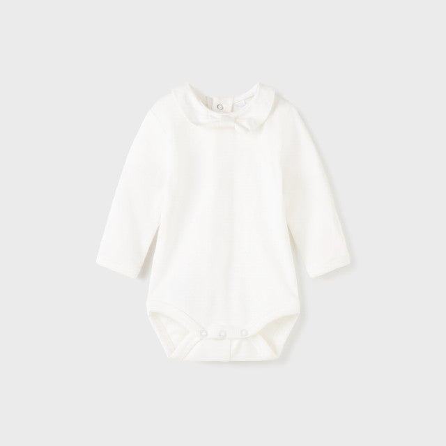 Body Manica Lunga In Caldo Cotone Neonata Mayoral 2705 - MAYORAL - LuxuryKids