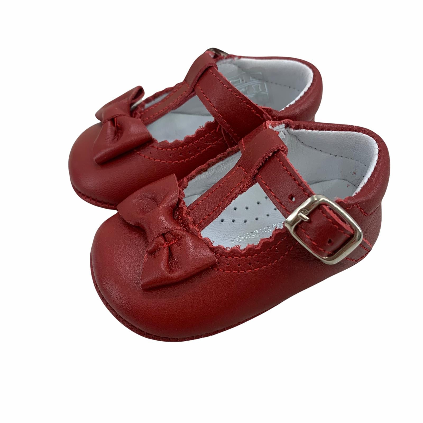 Scarpa da Culla A Bambolina Pelle Neonata PANYNO A2307 - PANYNO - LuxuryKids