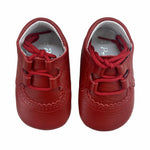 Scarpe Da Culla In Pelle Francesina Neonato PANYNO A2922R - PANYNO - LuxuryKids