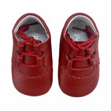Scarpe Da Culla In Pelle Francesina Neonato PANYNO A2922R - PANYNO - LuxuryKids